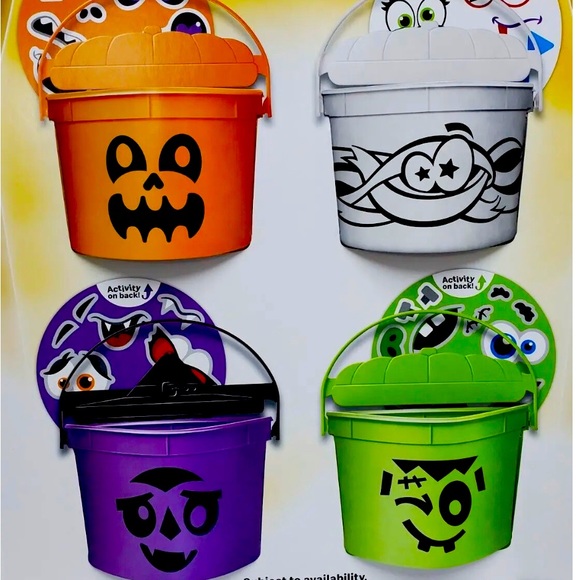 McDonald's | Costumes | Mcdonalds 23 Happy Meal Boo Bucket | Poshmark